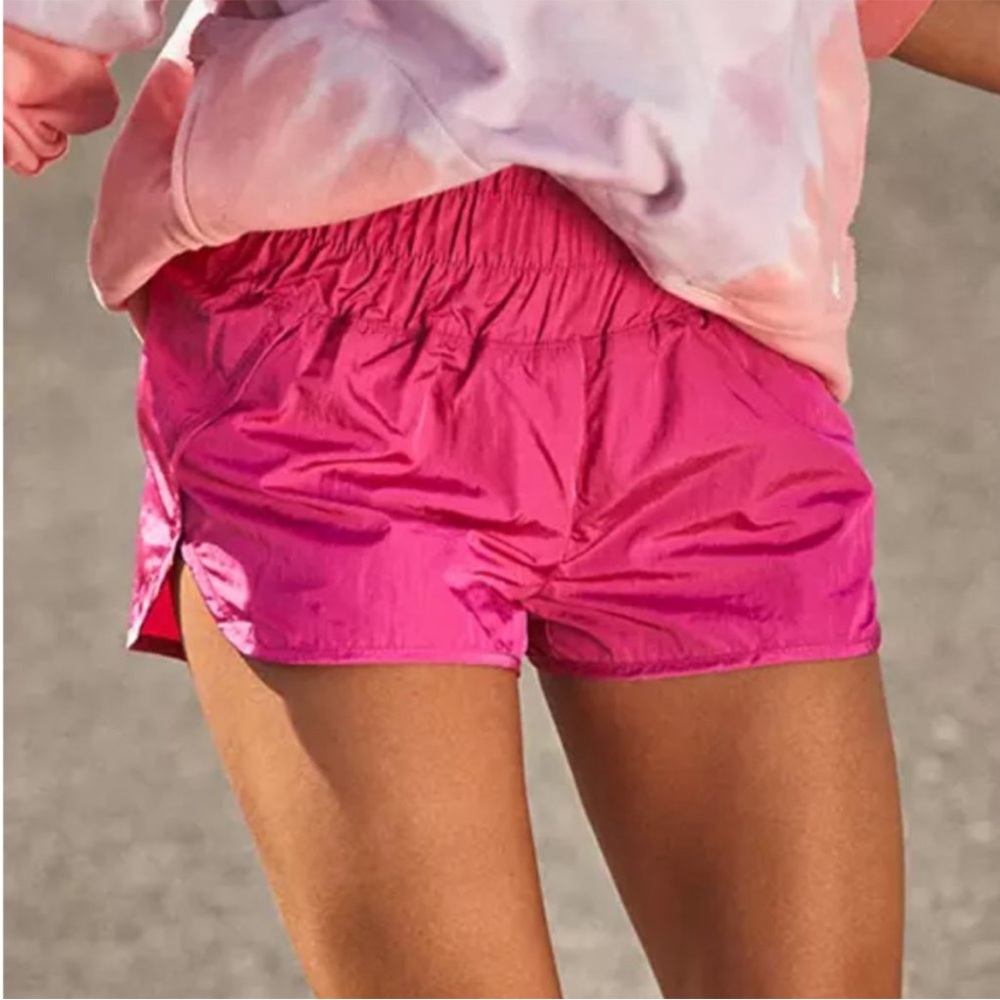 Free People The Way Home Shorts FP Movement Passion Fruit